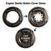Car Engine Start Button Protective Cover Start Button Cover, Car