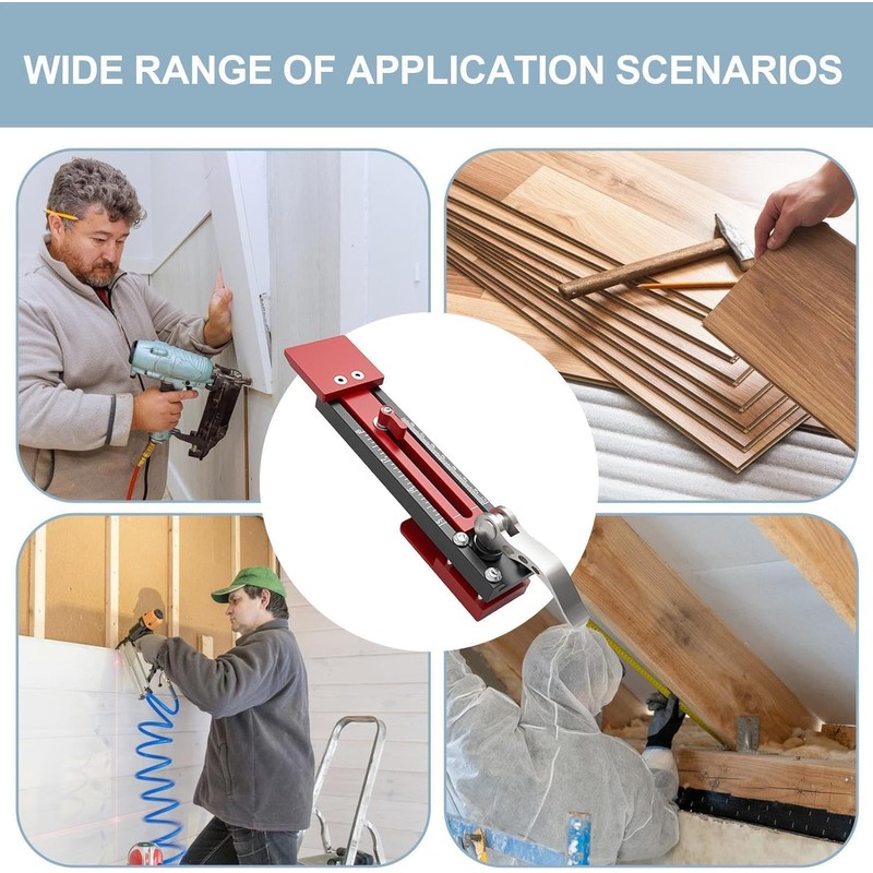 Siding Installation Tools, 2PCS Siding Mounting Kit Lap Siding Gauge