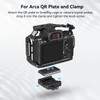 SMALLRIG Quick Release Clamp and Plate Baseplate for Arca Standard