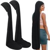 Twistover 2 Pcs Jumbo Dreadlock Cap Hair Dreads Head Wrap