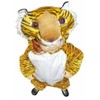 Ikumaal Tiger Costume AN28, Sizes 74-128cm, for Babies/Toddlers, for Carnivals/Parties,