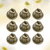 Ciieeo 35pcs Bronze Bell Hand Held for Decoration Ornaments Christmas