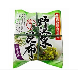 Shinshu Nozawana (kelp) with Japanese Nozawana and kelp flavor