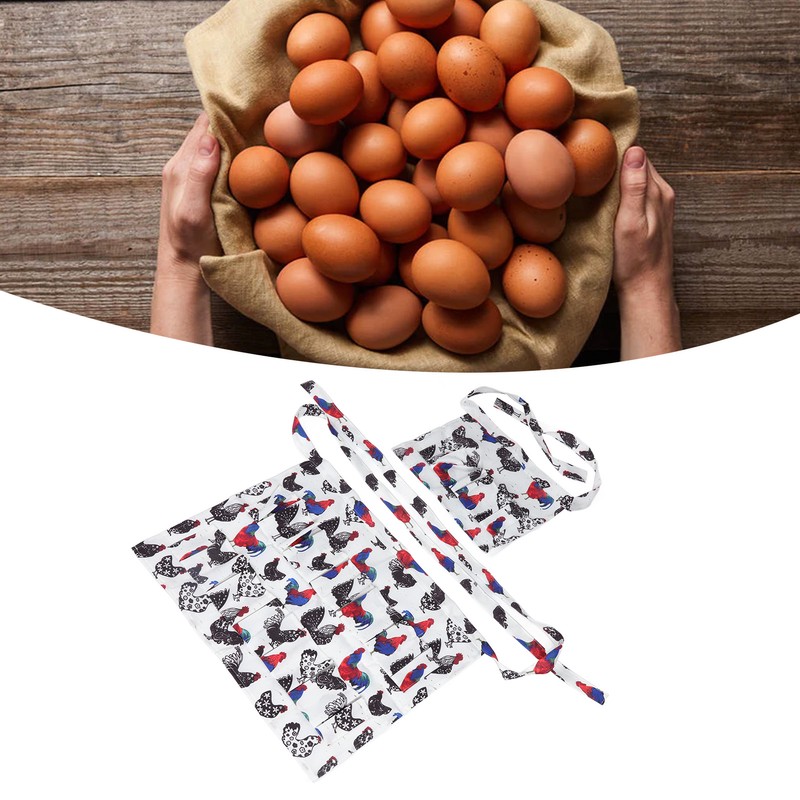 2Pcs Eggs Apron Eggs Collecting Gathering Holding Apron for Chicken
