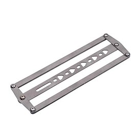 Belt Positioning Auxiliary Ruler Craft Handmade Punch Hole Spacing Template Tool (A: Triangle Hole)