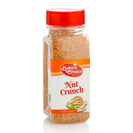 Coconut Crunch Topping - Coconut Sprinkles for Ice Cream Sundae Toppings - 7 oz. - Dairy Free, Kosher - Baker’s Choice