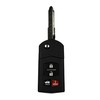 HQRP Remote Flip Folding Key Fob Shell Case Keyless Entry