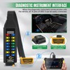 OBD2 Breakout Box Automotive Advanced OBDII Protocol Detector with LCD