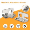 Alise Flip Latch Gate Latch,Shed Door Latch Barn Door Lock