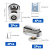 Cokritsm Shower Door Rollers, 23 mm, Shower Cubicle Rollers, 4