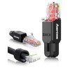 AMPCOM Cat6 Conector RJ45 sin herramientas UTP Terminación de campo