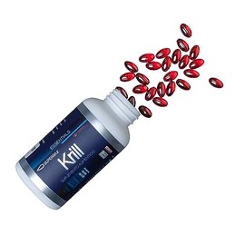 NLS ESSENTIALS OMEGA KRILL | Superba2™| + Omega 3 (EPA y DHA) | Contiene Astaxantina (antioxidante) | Mejor absorción | Cápsulas de liberación rápida | Línea premium