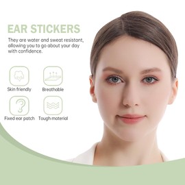 Ear Tapes For Big Ear Problem, Invisible Ear Lobe Tapes Transparent Cosmetic Ear Stickers for Adults 30 pcs