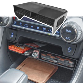 TACORBO Lower Center Console Organizer Compatible with Toyota RAV4 2019 2020 2021 2022 2023 2024 and 2021-2024 RAV4 Prime Accessories, Secondary Insert Tray Storage Box