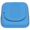 Baby Silicone Divided Food Plate with Lid Drop Resistant Suction
