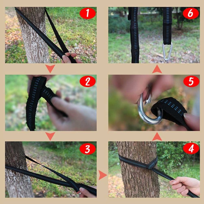 Fun For Life Funlife Outdoor Eco-Friendly Hammock Straps