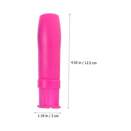 Gatuida 8Pcs Plastic Chalk Clip Convenient Chalk Holder for Classroom Use Lightweight Safe and Easy to Carry for Teachers and Students Random Color