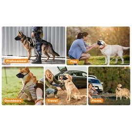 Dog Muzzle, Soft Mesh Muzzle for Small Medium Large Dogs, Chihuahua German Shepherd Bulldog, Breathable and Drinkable Muzzles Cover, Adjustable Anti-Fall Bite Barking Chewing Muzzles (Black, S)