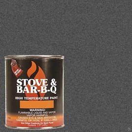 Stove Bright High Temperature Paint- Charcoal 16 oz