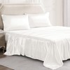 Casa Platino Satin Sheets Queen Size Set - 4 Pieces