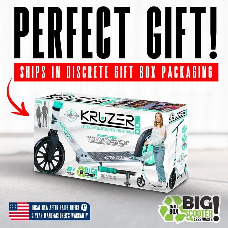 Kruzer 200 Folding Scooter - Teal