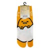 Gudetama Men's Tabi Socks/Logo Up Large Sanrio