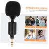 LALAFINA Live Streaming Microphone 3.5mm Connector for Laptop Phone Tablet