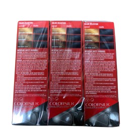 Revlon Colorsilk 3 Pack Natural Blue Black