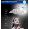 SR SUN RISE Luxury 12 Inch Large Square Stainless Steel