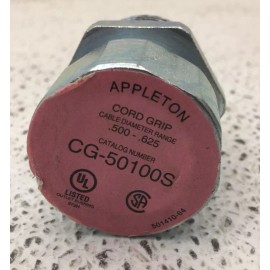 Appleton Electric CG-50100S APPLETON 1 INCH STEEL LIQUIDTIGHT STRAIN RELIEF CONNECTOR