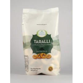 Terre Di Puglia, Crackers Taralli Extra Virgin Olive Oil, 250 Gram
