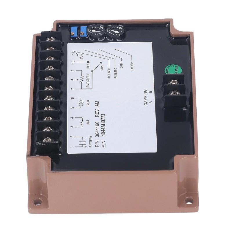 Generator Speed Controller Electronic Engine Governor Slow Start Idle Control