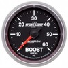 AutoMeter Sport-Comp II Boost Gauge Mechanical 52mm | 0-60 PSI