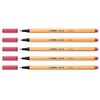 STABILO Pack of 5 Felt-Tip Pens with Fine Point 88