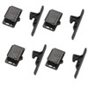 Decorite 5838-4 Pack - RV Cabinet Door Black Push Latch