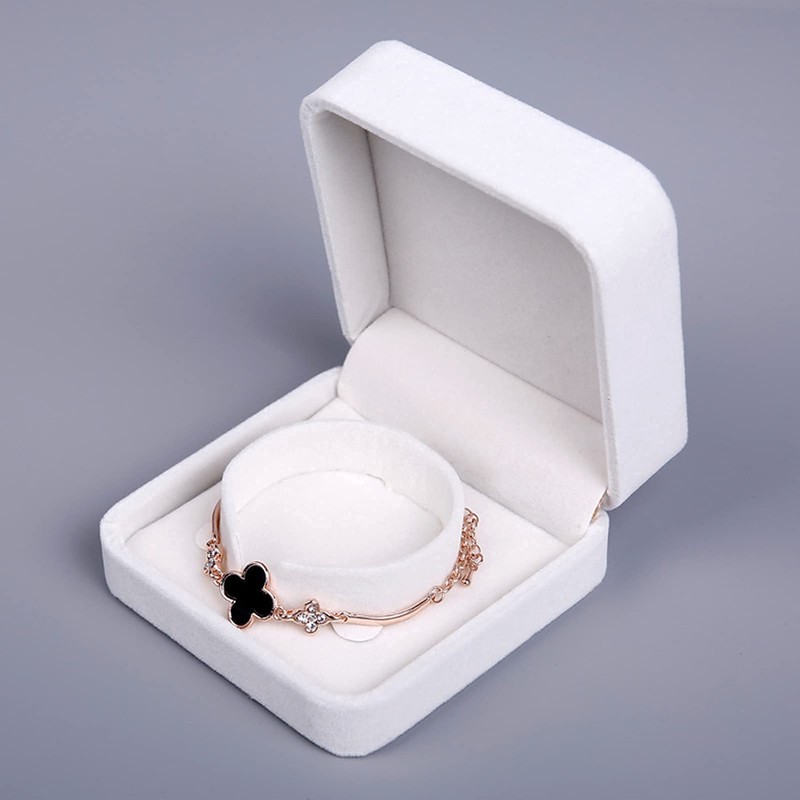 TIANYING White Bracelet Case,Bangle Box,Jewelry Gift Case,Bracelet/Bangle Holder(Bangle Case)