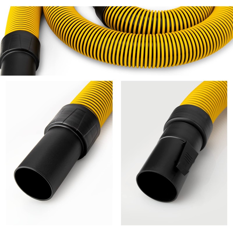 DEWALT DXVA19-2501 Durable Vacuum Hose, Compatible With DXV12P DXV14P DXV16P