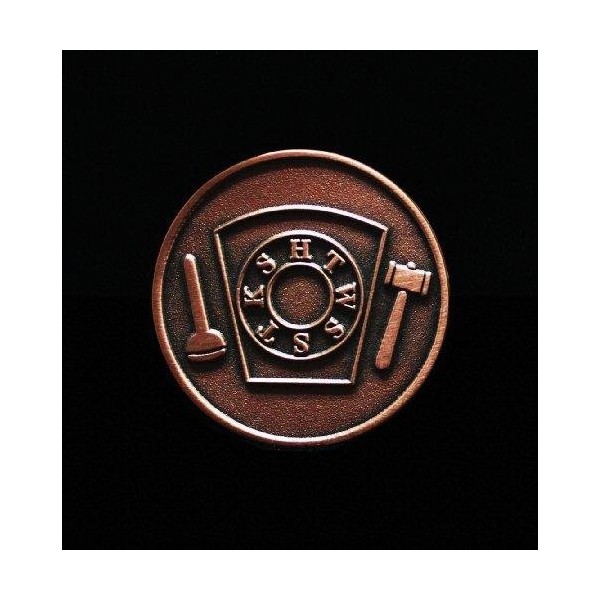 LPM York Rite Royal Arch Freemason Masonic Penny Coin