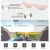 livho Sunglasses for Men Women Aviator Polarized Metal Mirror UV