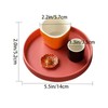 HDKXBEJ 4 in 1 Ceramic Incense Burner Tray Decor Set