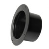 Straight Pipe Flange TiCoast Duct Connector Flange ABS Plastic for