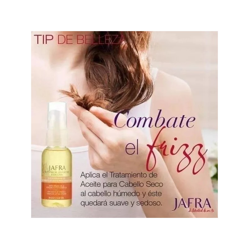 Jafra Tratamiento De Aceite De Argan Para Cabello Seco