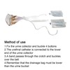 Women Female Silicone Urine Collector Urine Collection Drainage Bag Wearable