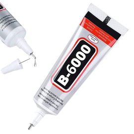 B6000 Jewelry Glue Clear Rhinestone, Inlay Glue, Pendant Adhesive, CVVTSPE Craft Adhesive Glue with Precision Tip Multifunctional Fabric Glue (50, Grams)