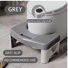 Toilet Footstool for Bathroom Comfort – Non-Slip Squatting Aid Stool