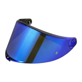 JQF Gear K6 Helmet Shield Visor Replacement Face Shield Compatible with K6 K6S Motorcycle Helmet Accessories (Chrome Blue)