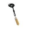 VIE VIE Pencil Pendant, 25-30mm (Yellow Aventurine)