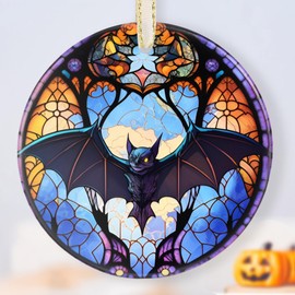 Christmas Ornaments - Touber Ornaments for Christmas - Christmas Tree Ornaments - Christmas Tree Decorations - Christmas Decorations for Tree, Home - Holiday Present - Gifts Idea - Evil Bat