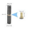 sourcing map 8Pcs Weld on Barrel Hinges, 3-1/8" x 10/16"