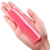 Leinuosen 12 Pieces Hair Combs Set Pocket Plastic Fine Tooth